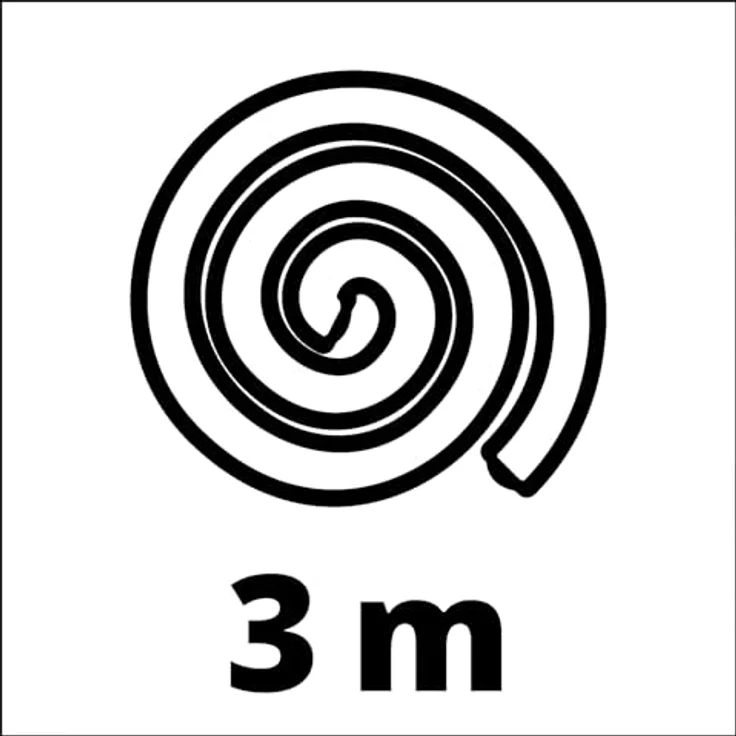 Einhell Saugschlauchverlängerung für Nass-Trockensauger, 3m, 36mm Durchmesser, flexibel – Bild 3