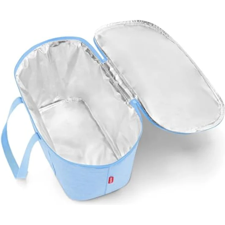 reisenthel Coolerbag Twist, Kühltasche mit 20 l Volumen, Powder Blue, wasserabweisend, isolierte Thermo-Innenfolie – Bild 3