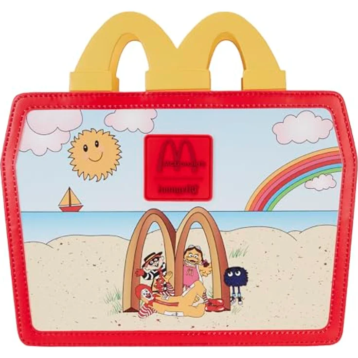 Loungefly McDonalds Happy Meal Lunchbox, hochwertige Brotdose mit einzigartigem Design – Bild 2