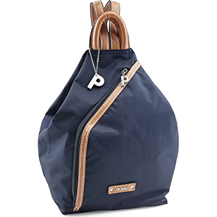 Picard Sonja City Rucksack, 29 cm, 100% Nylon, blau, Maße 25 cm x 8 cm x 29 cm – Bild 4