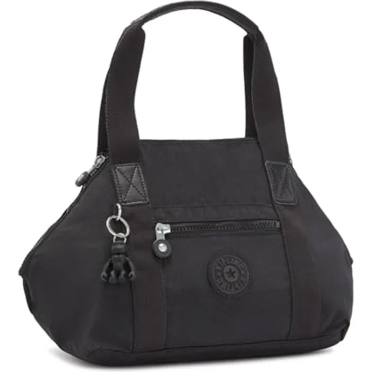 Kipling Classics Basic Art Mini Handtasche, Damen, 34 cm, Schwarz, mit Hauptfach und Reißverschluss- sowie Handyfach – Bild 5