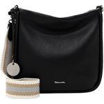 Tamaris Umhängetasche TAS Felicitas, für Damen aus Feinsynthetik in Echtleder-Optik, mit Logo-Anhänger