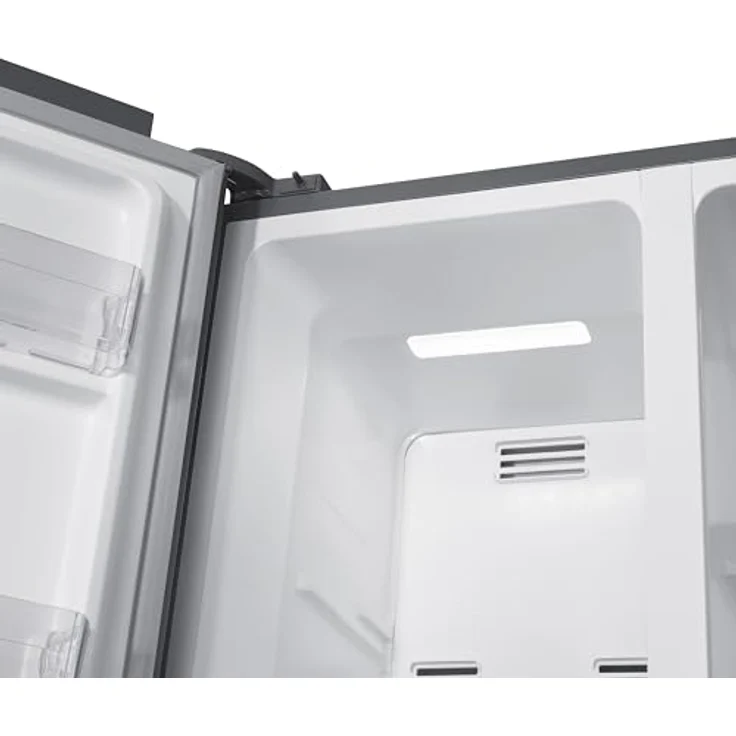 Respekta Side by Side Kühlschrank Gefrierkombi, Inox Look, 288 L Kühlfach, 151 L Gefrierfach, Wasserspender, No Frost, 178 cm – Bild 10