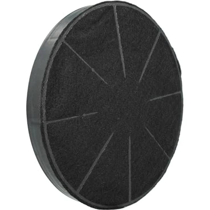 vhbw Aktivkohlefilter kompatibel mit Respekta CH22010/90W-X, CH22010/90WX, CH22010S-X, CH22010SX, CH 22010/90 WX Dunstabzugshaube - 17,5 cm, schwarz – Bild 2