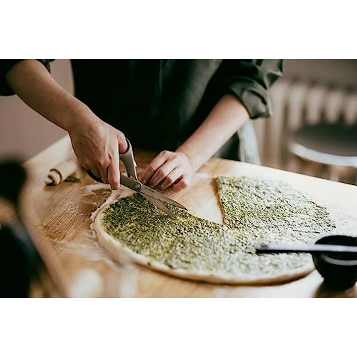 Fiskars ReNew Küchenschere, Länge: 21 cm, Recycelter Edelstahl/Kunststoff, Aus 100% wiederverwertbaren Materialien, 1062543 – Bild 3