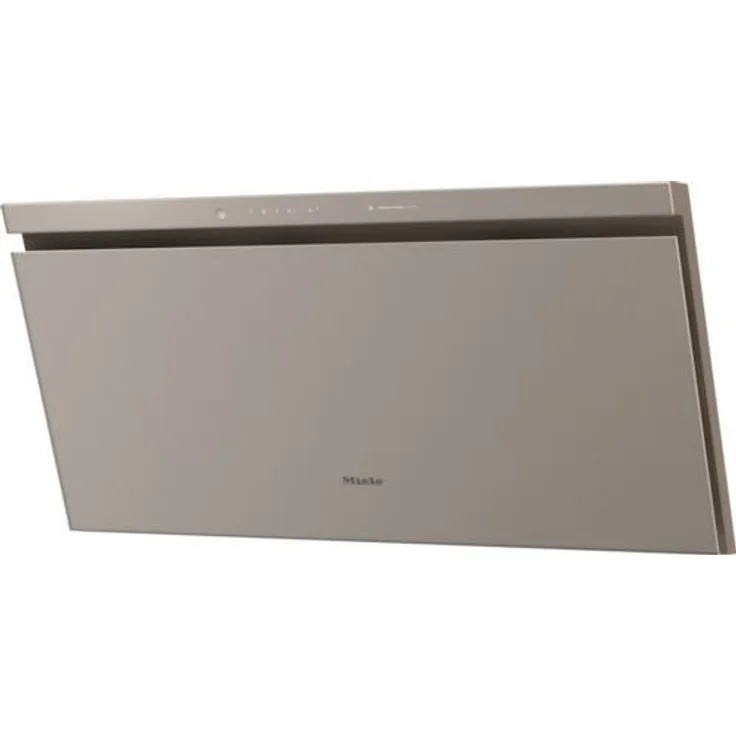 Miele 12744430, Wand-Dunstabzugshaube in Pearlbeige, 415 m³/h Abluft/Umluft, A++, leise 50 dB, Touch-Steuerung