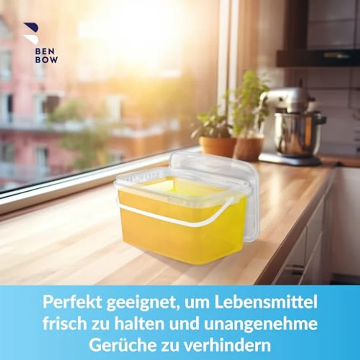 BenBow Rechteckiger Eimer mit Deckel 5L 100 Stk., Transparent BSR-, Luftdicht, Lebensmittelecht, BRC- – Bild 3
