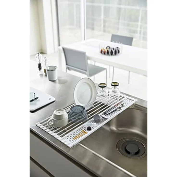 Foldable drainer - Tower - white – Bild 2