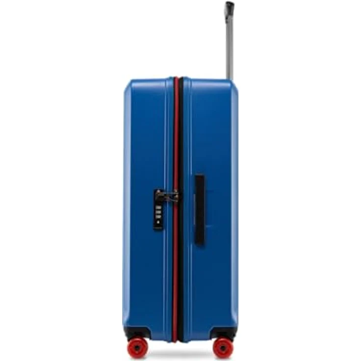 Stratic Buzz 4 Rollen Trolley L, 75 cm, blau, aus 100% Polycarbonat – Bild 4