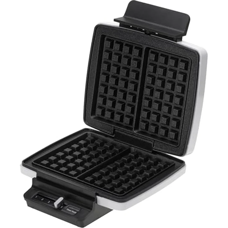 Adler Waffeleisen AD 3085, Antihaftbeschichtung, Wafflemaker, Belgische Waffeln, weiß – Bild 2