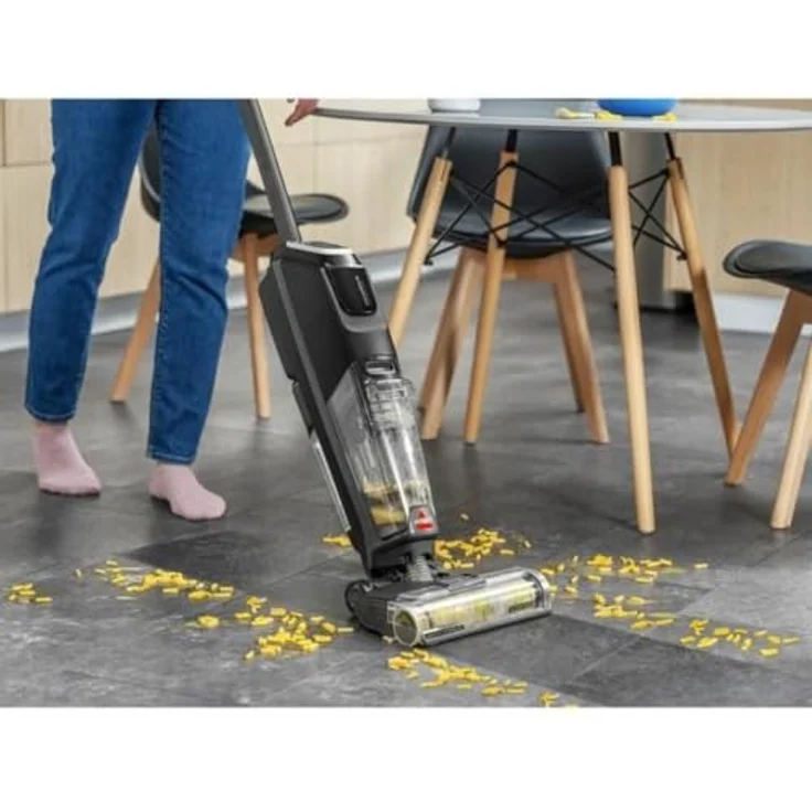 Bissell Besen Staubsauger CrossWave® OmniForce™ Edge, kabelloser Nass-Trockensauger mit Power Vac und Power Mop Modus, antimikrobieller FRESHSTART™-Filter, blau – Bild 4