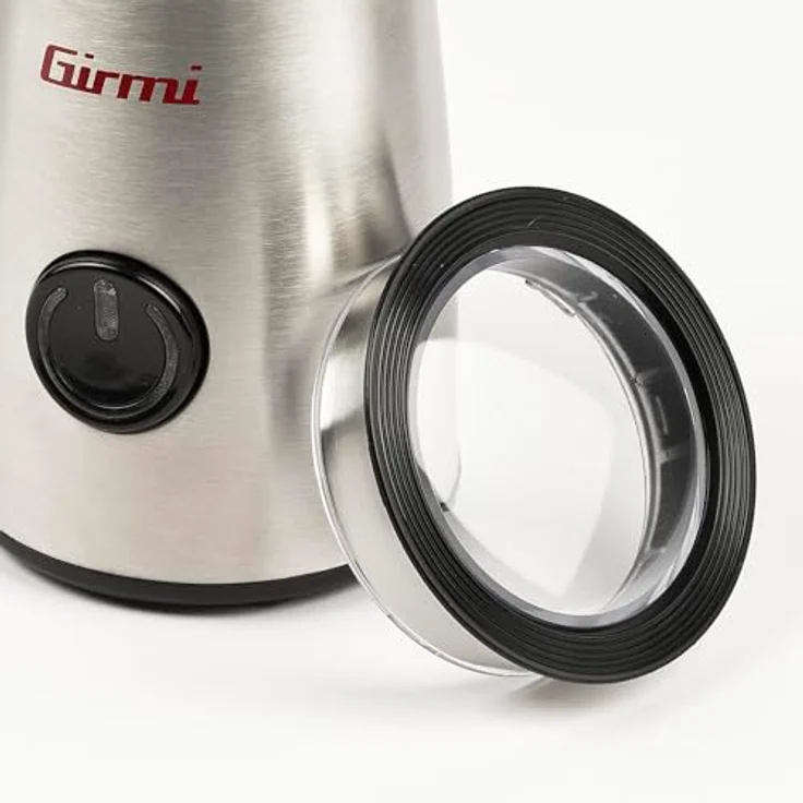 Girmi CC01 Elektrische Kaffeemühle aus gebürstetem Edelstahl  – Bild 5