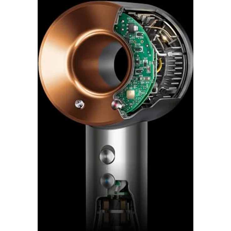 Dyson Supersonic™ Haartrockner Curly+Coily, schneller Luftstrom, intelligente Temperatur-Regulierung, Nachtblau/Kupfer – Bild 4