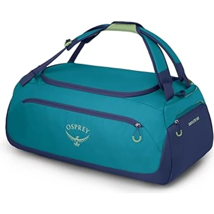 Osprey Daylite Duffel 60 Reisetasche, 59 cm, 100% PET, petrol – Bild 1