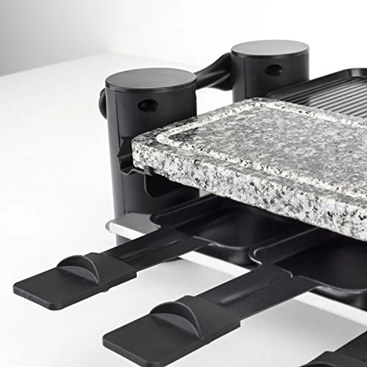 H.Koenig RP360 Raclette - 8 Personen - 4 Funktionen - 360° Drehgelenk - klappbar - 1200 W – Bild 6