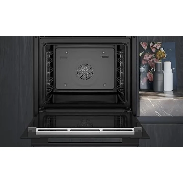 Siemens iQ700 HB776GMB1F Einbaubackofen, 71 L, Schwarz, Edelstahl, AutoClean, inkl. Lieferung – Bild 4