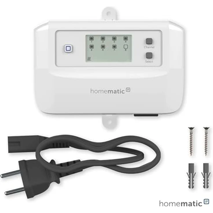 HomeMatic IP Fußbodenheizungscontroller 8 Kanäle, motorisch, digitale Steuerung mit App-Funktion, energiesparend, 161656A0 – Bild 5