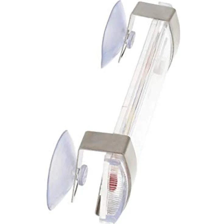 Lantelme 2 Stück Kühlschrankthermometer Set zum aufhängen mit Haken oder anhaften mit Saugnapf am Kühlschrank Kühl Gefrierschrank Thermometer Analog Kunststoff Edelstahl 7589 – Bild 5