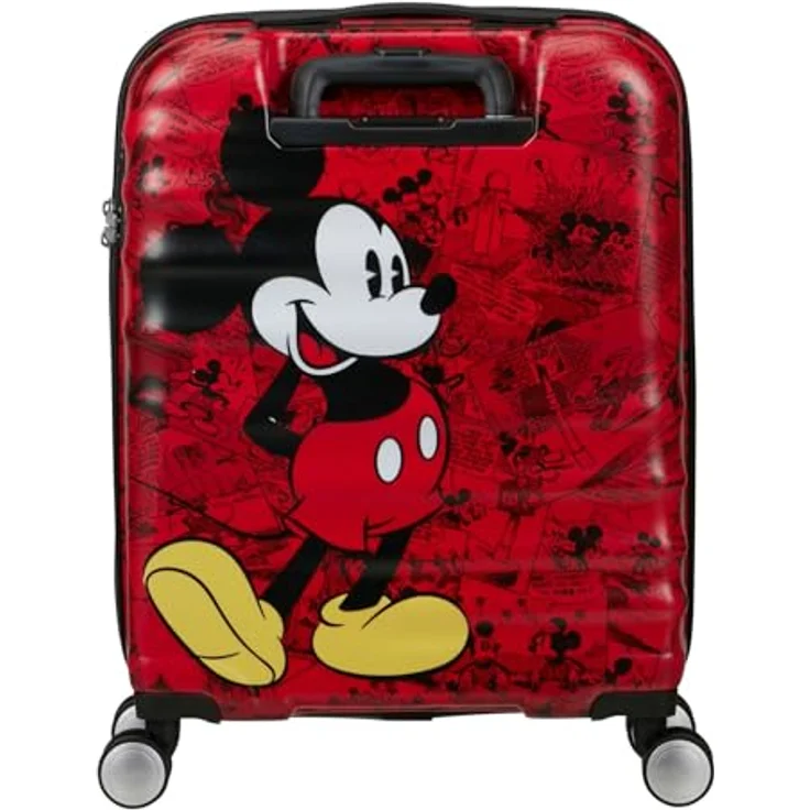 American Tourister Wavebreaker Disney FL - Spinner S, Handgepäck, 55 cm, 36 L, Mickey Comics Red – Bild 5