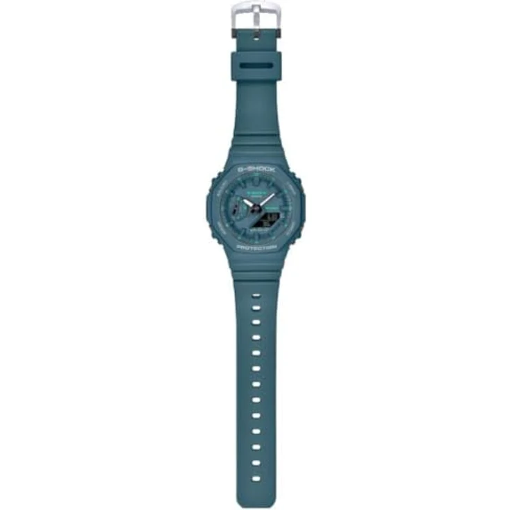 G-Shock Casio Small Classic GMA-P2100BA-2AER Herrenarmbanduhr, Quarzwerk, blaues Ziffernblatt, 40 mm Durchmesser, Resin Armband – Bild 5