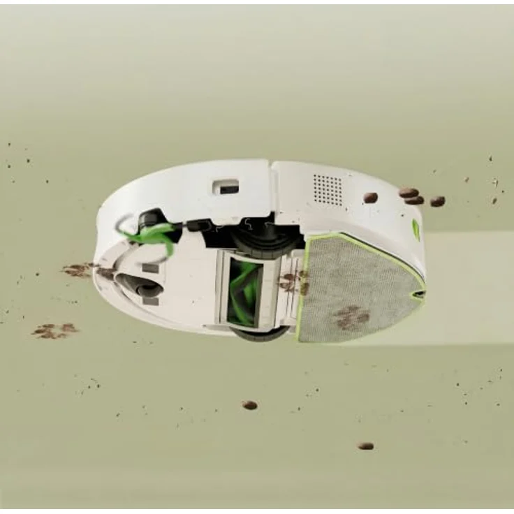 iRobot Roomba 115 Combo, Beutelloser Saug- und Wischroboter, Weiß, Gyroskop, 15.000 Pa Saugleistung, No-Mop-Zonen – Bild 5