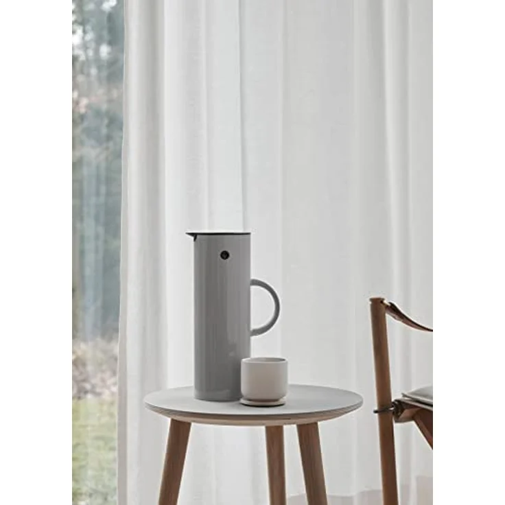 Stelton EM 77 Isolierkanne, Kunststoff, Grau, 1 Liter – Bild 3