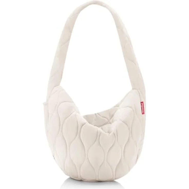 REISENTHEL® Schultertasche moonbag 24 Liter, puffer stone, mit Innen- und Außentaschen sowie Reißverschlussfach – Bild 2