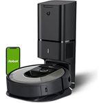 iRobot Roomba i7+ Saugroboter mit Absaugstation, 90 min Akkubetrieb, Lithium-iOn Akku - Clean Base selbstentleerend - 2 Mehrflächenbürsten (i755640)