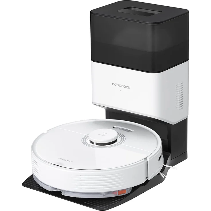 Roborock Q7 Max+ Saugroboter mit Wischfunktion und Absaugstation, Kartierung von 4 Etagen, 4200 Pa Saugleistung, weiß – Bild 1