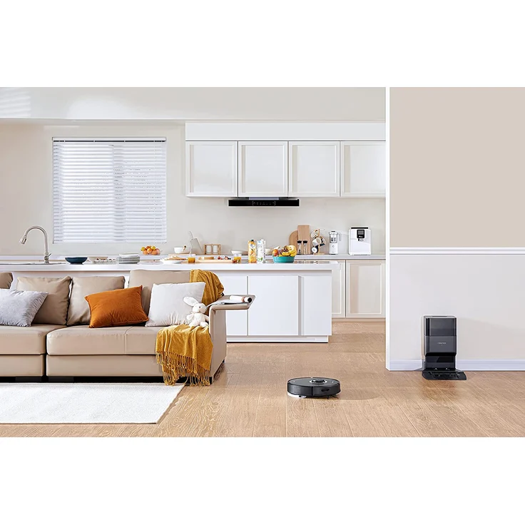 Roborock Q7 Max+ Saugroboter mit Wischfunktion und Absaugstation, Kartierung von 4 Etagen, 4200 Pa Saugleistung, schwarz – Bild 6