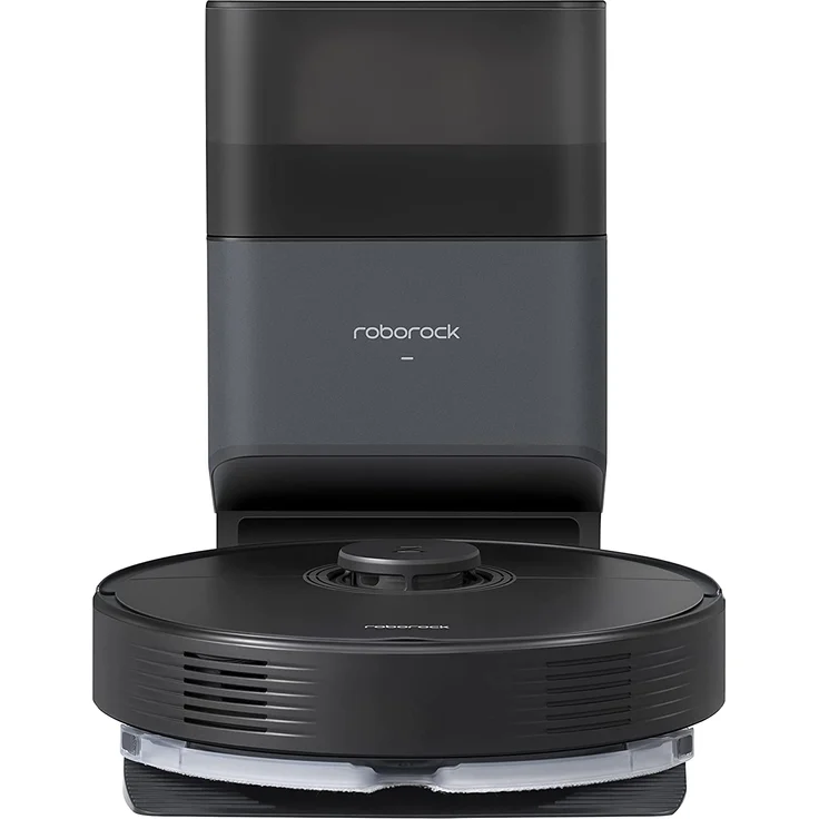 Roborock Q7 Max+ Saugroboter mit Wischfunktion und Absaugstation, Kartierung von 4 Etagen, 4200 Pa Saugleistung, schwarz – Bild 2