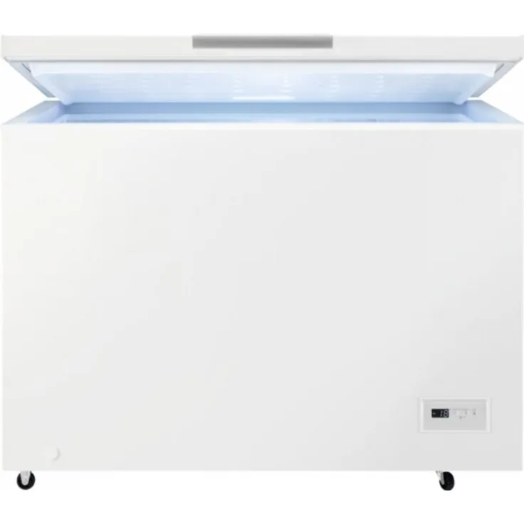 AEG AHB526D1LW Gefriertruhe, freistehend, weiß, LowFrost, Schnellgefrieren, LED, Breite 96 cm, Energieklasse D