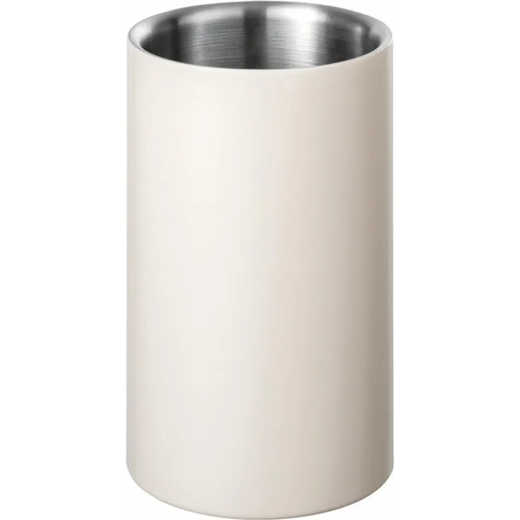Blomus Easy Flaschenkühler, Getränkekühler, Flaschen Kühler, Edelstahl, Moonbeam, 64275