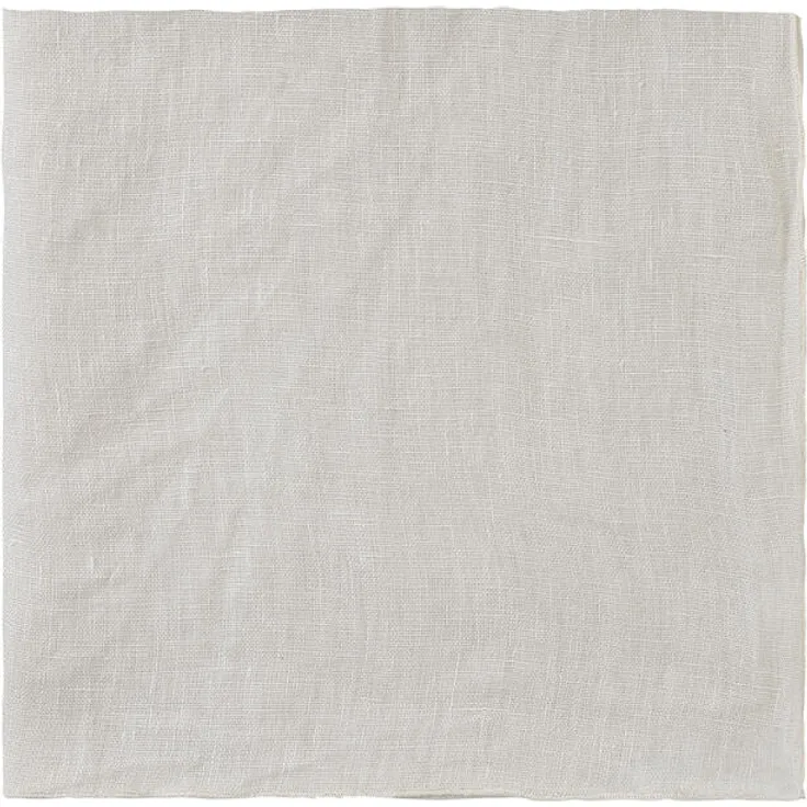 blomus LINEO Leinen-Serviette, Stoffserviette, Leinen, Moonbeam, B 42 cm, T 42 cm, 63728