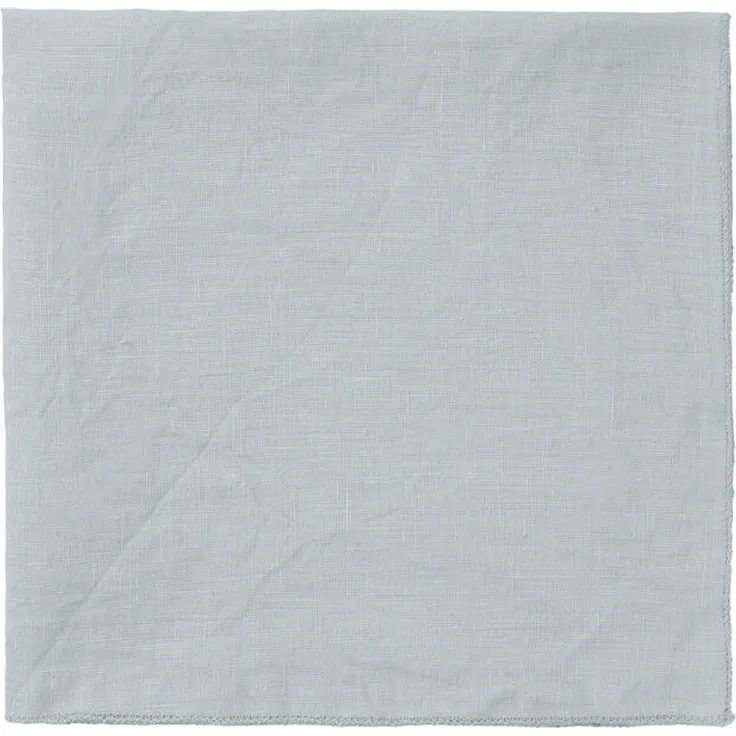 blomus LINEO Leinen-Serviette, Stoffserviette, Leinen, Micro Chip, B 42 cm, T 42 cm, 63730