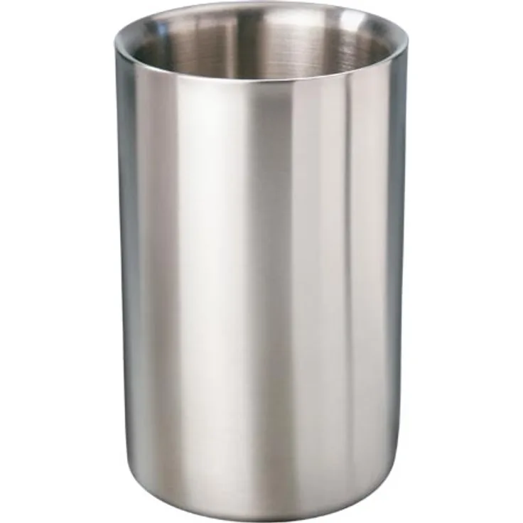 Weinkühler Chardonnayaus Edelstahl 12 cm Silber