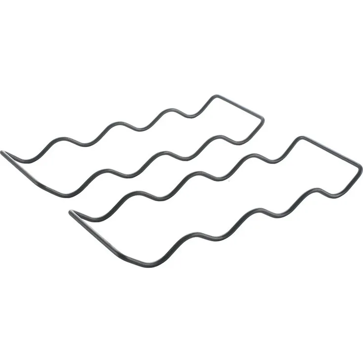 METALTEX 382920000 Wave20 Flaschenregal 2er Set Lava TouchTherm, matt schwarz