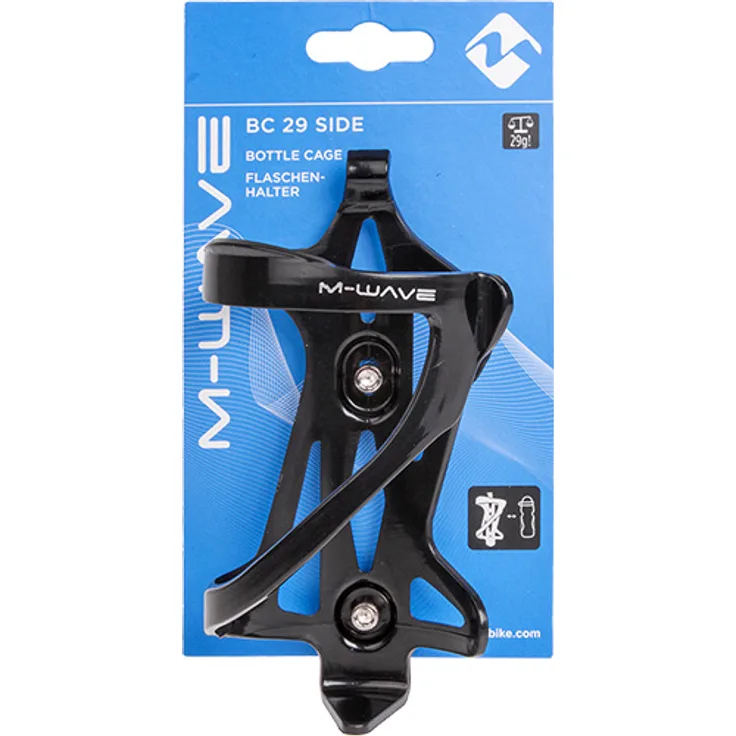 M-Wave flaschenhalter BC29 Seite schwarz
