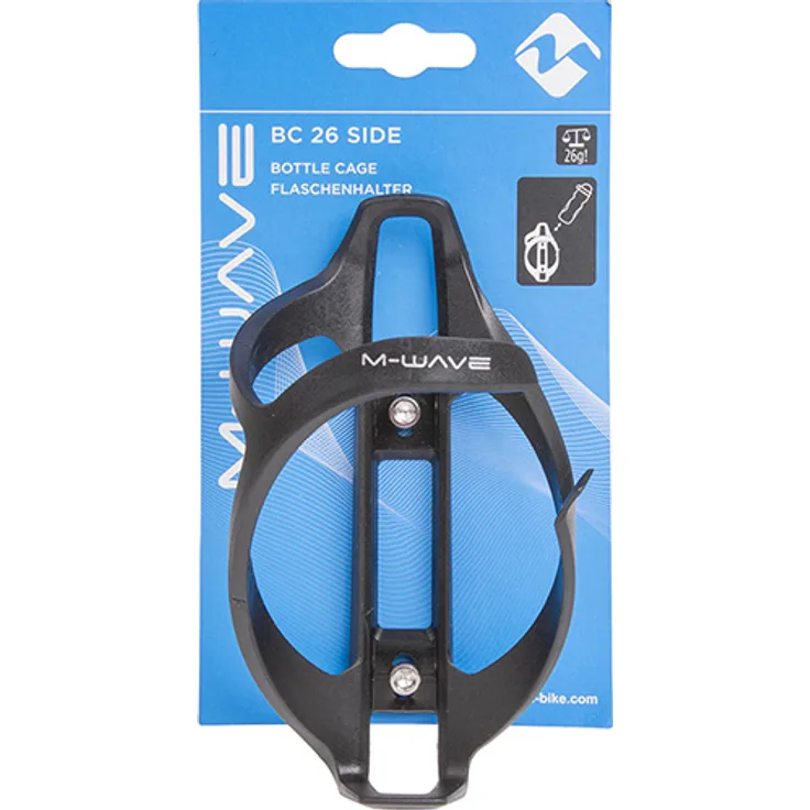 M-Wave flaschenhalter BC26 Seite schwarz