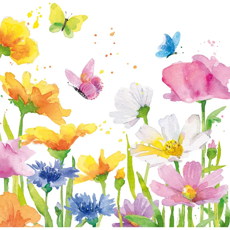 Paperproducts Design Servietten 33x33 cm 20 Stk. Happy Spring