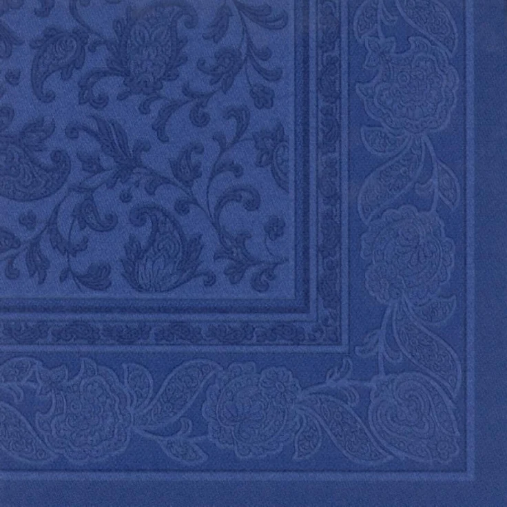 PAPSTAR Servietten ´ROYAL Collection Ornaments´, dunkelblau