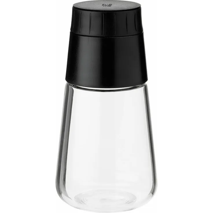 Rig-Tig Dressing Shaker Shake-It Black, Dressingspender, Borosilikatglas, Kunststoff, Schwarz, 350 ml, Z00039-2