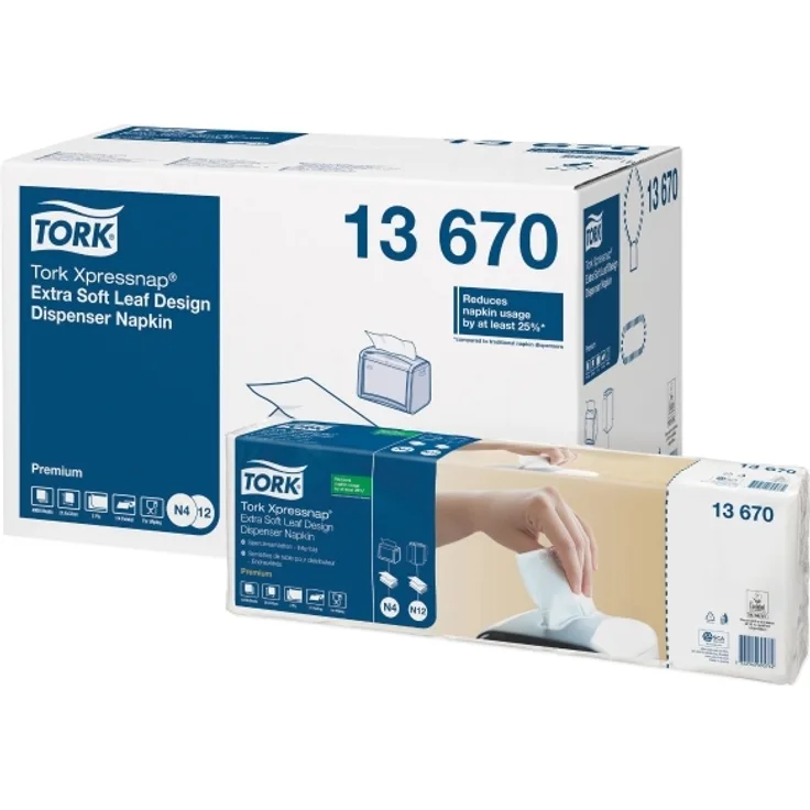 Tork Spenderservietten Xpressnap extra soft (N4-System) 33x21,3cm 2-la