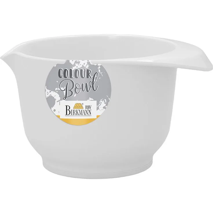 Birkmann Rührschüssel 0,75 L Colour Bowl Weiß