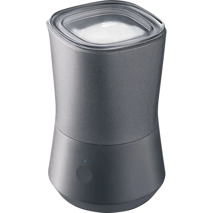 Tchibo elektrischer Milchaufschäumer, Antihaftbeschichtung, inkl. Rühr- und Aufschäumeinsatz, warmer und kalter Milchschaum, für Latte Macchiato, Cappuccino und Kakao, anthrazit