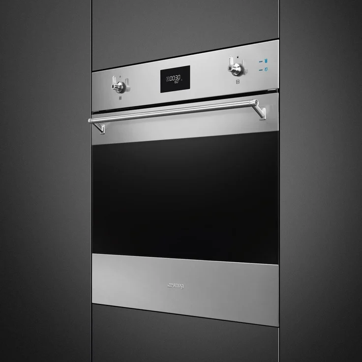 Smeg SOP6301S2X Backofen mit Pyrolyse und Dampfunterstützung Classici Design – Bild 1
