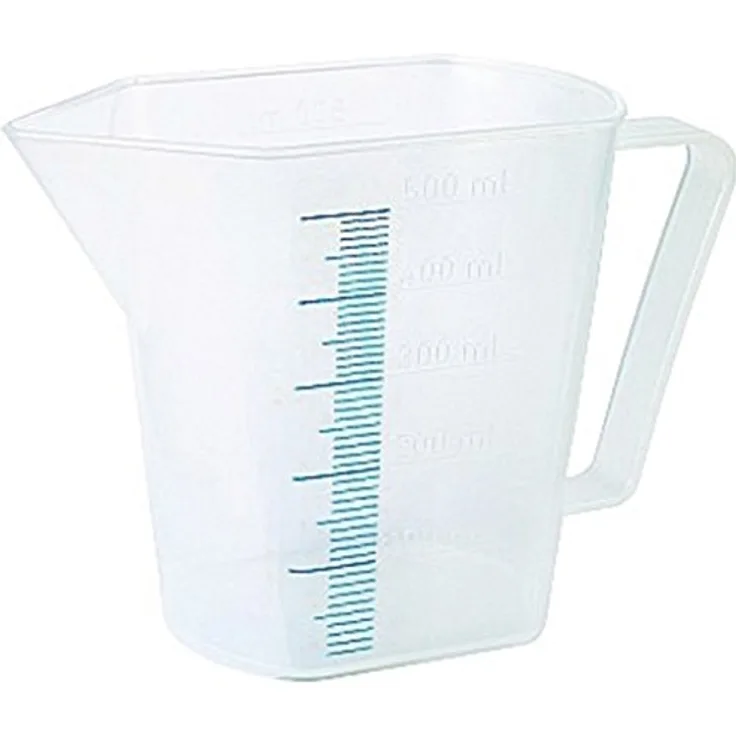 Messkanne 0,5 Ltr. Mit Feineinteilung