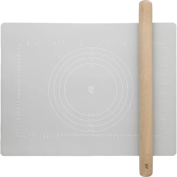 BAKE-IT - Teigrolle und Backmatte RIG-TIG by Stelton