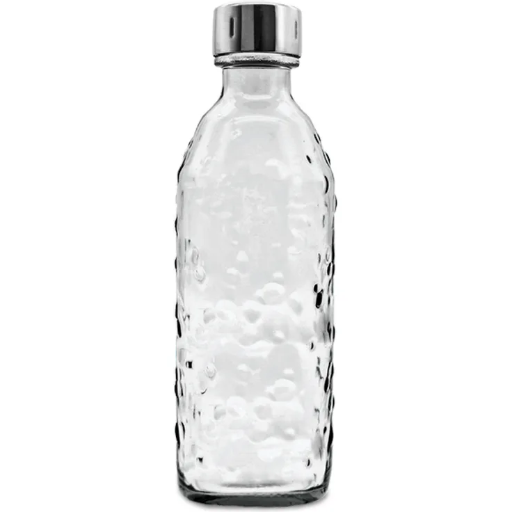 Glasflasche für Wassersprudler 0,7 l mit TWIN SECURE