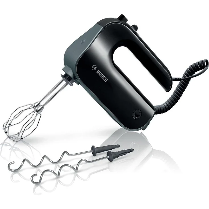 Bosch MFQ4930B Handmixer, 850W, Puls-Funktion, 5 Geschwindigkeiten, spülmaschinenfestes Zubehör, schwarz – Bild 1